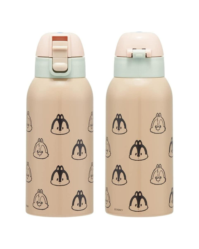 Skater Chip&Dale 不銹鋼水壺連收納袋 600ml