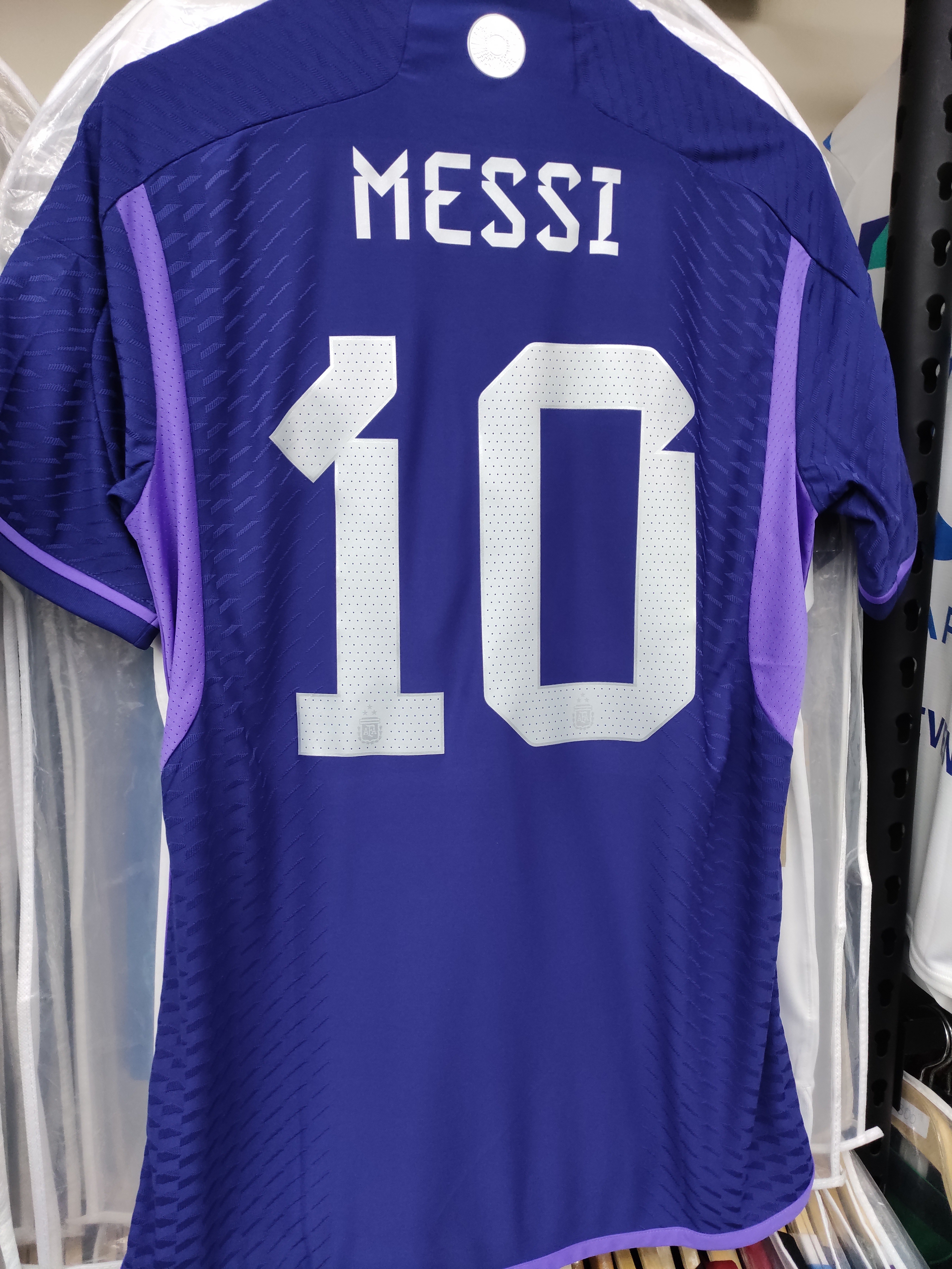 2023阿根廷國家隊三星版本作客美斯更衣室球員版球衣