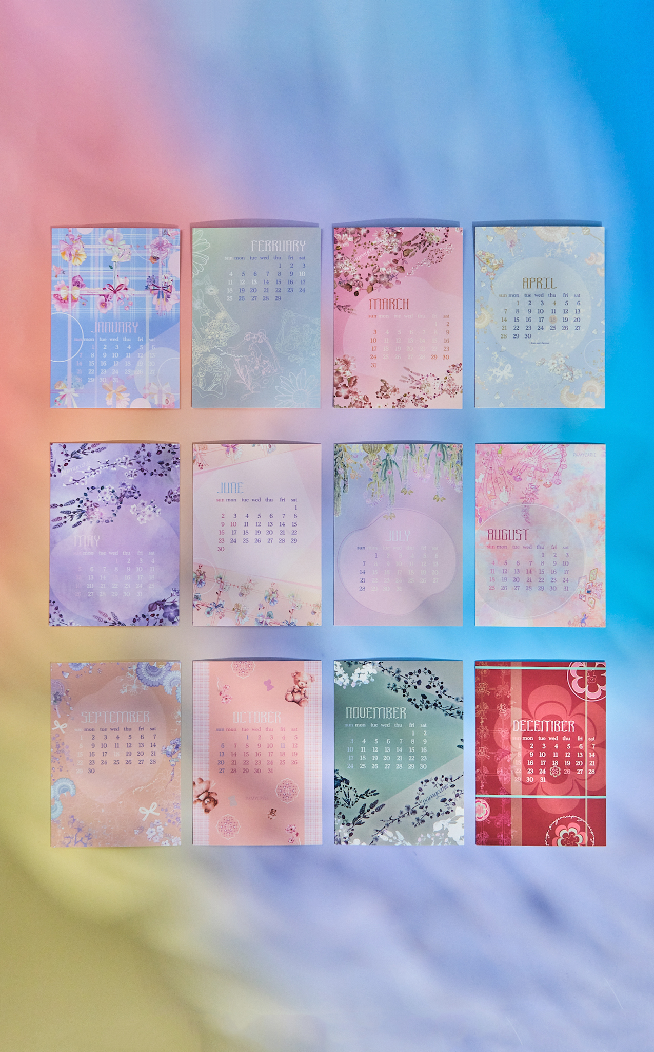 Pamycarie 2024 Mini Calendar