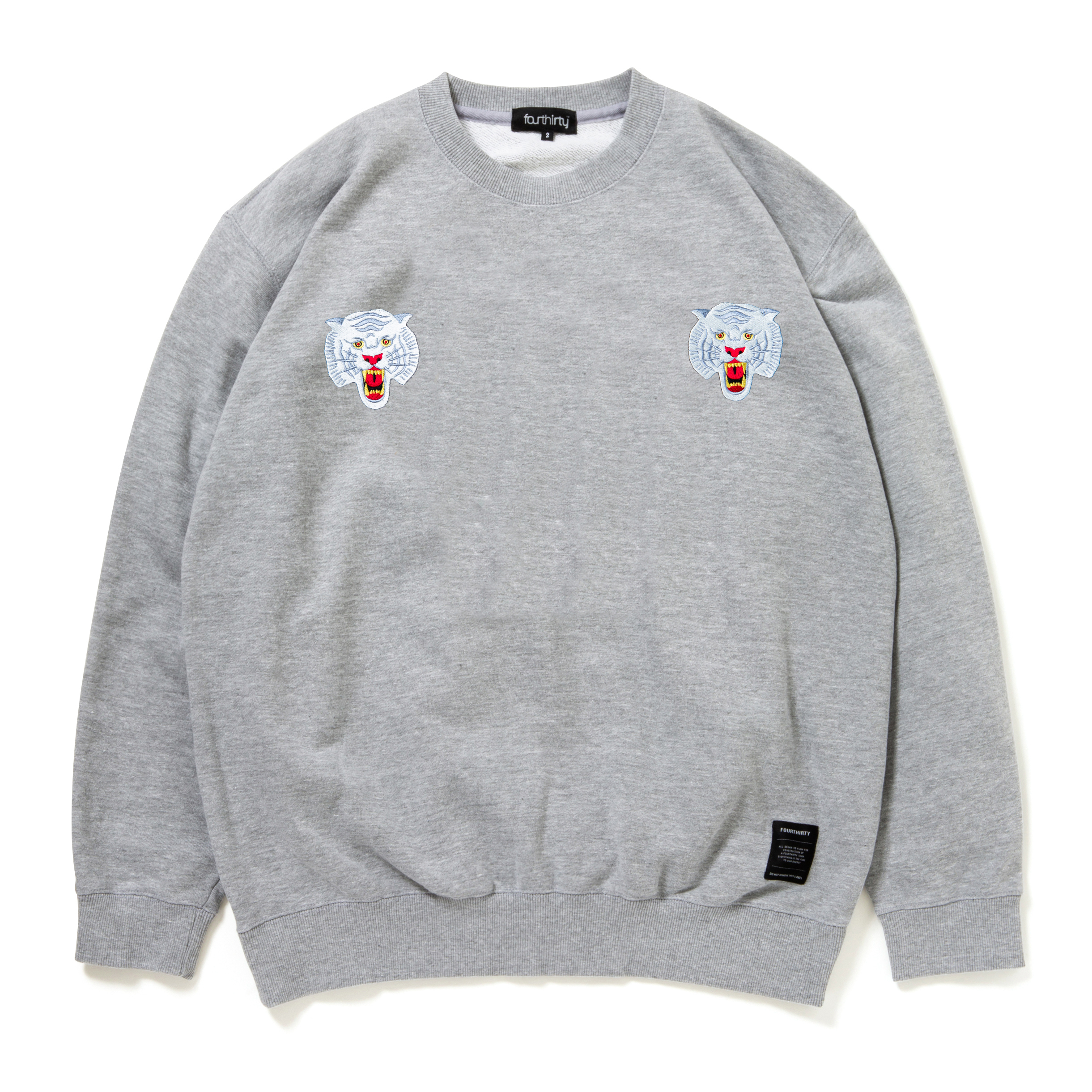 430 TM WHITE TIGER C/N SWEAT