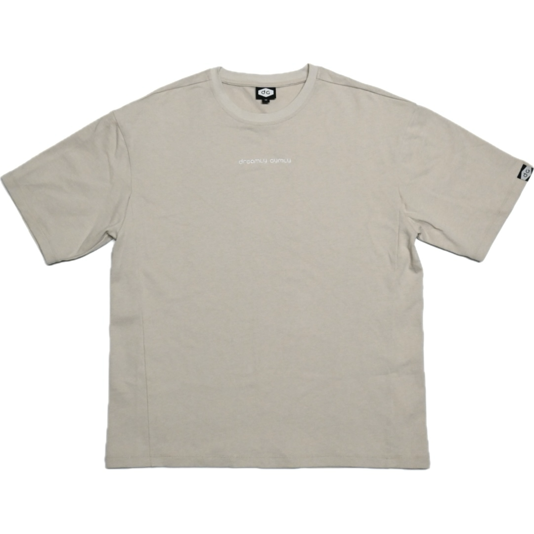 男裝 300g 重磅 Cotton Oversize Tee (杏色)