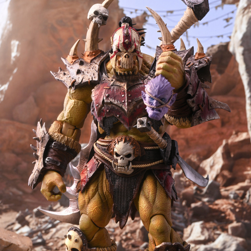 Memory Toys 1/10 Bounty Hunter Blood Hand. Morlock Orc Warrior (Limited Green Ver.)