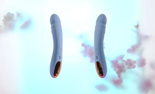 SVAKOM Ava Neo APP 智能遙控 抽插式震動棒 粉藍色