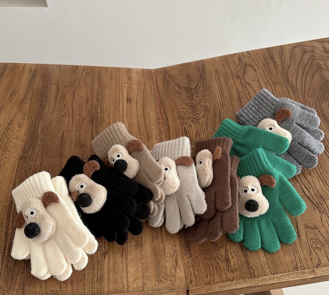 掌門狗狗五指手套
