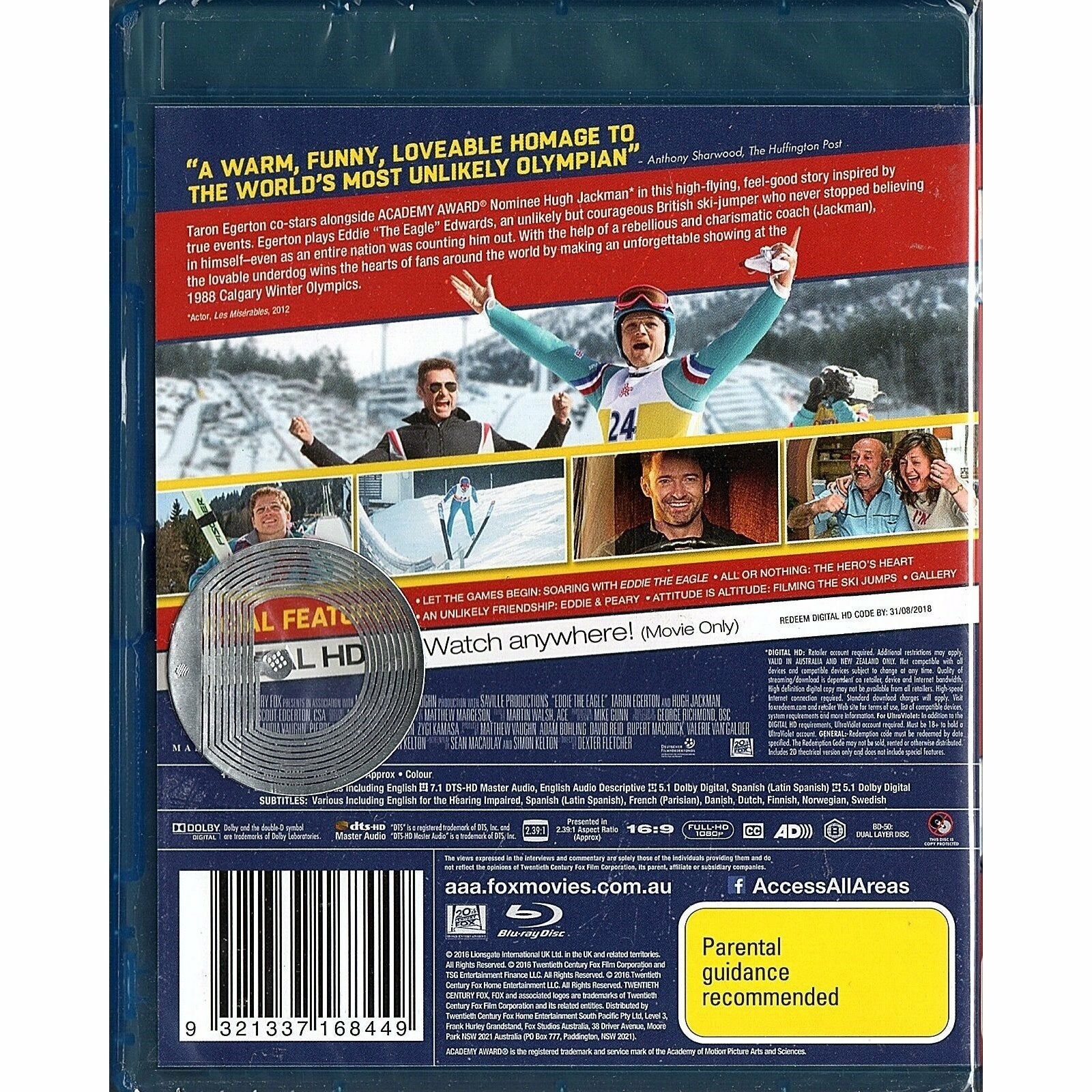Eddie the Eagle (2015) (Blu-ray) (Australia Version)