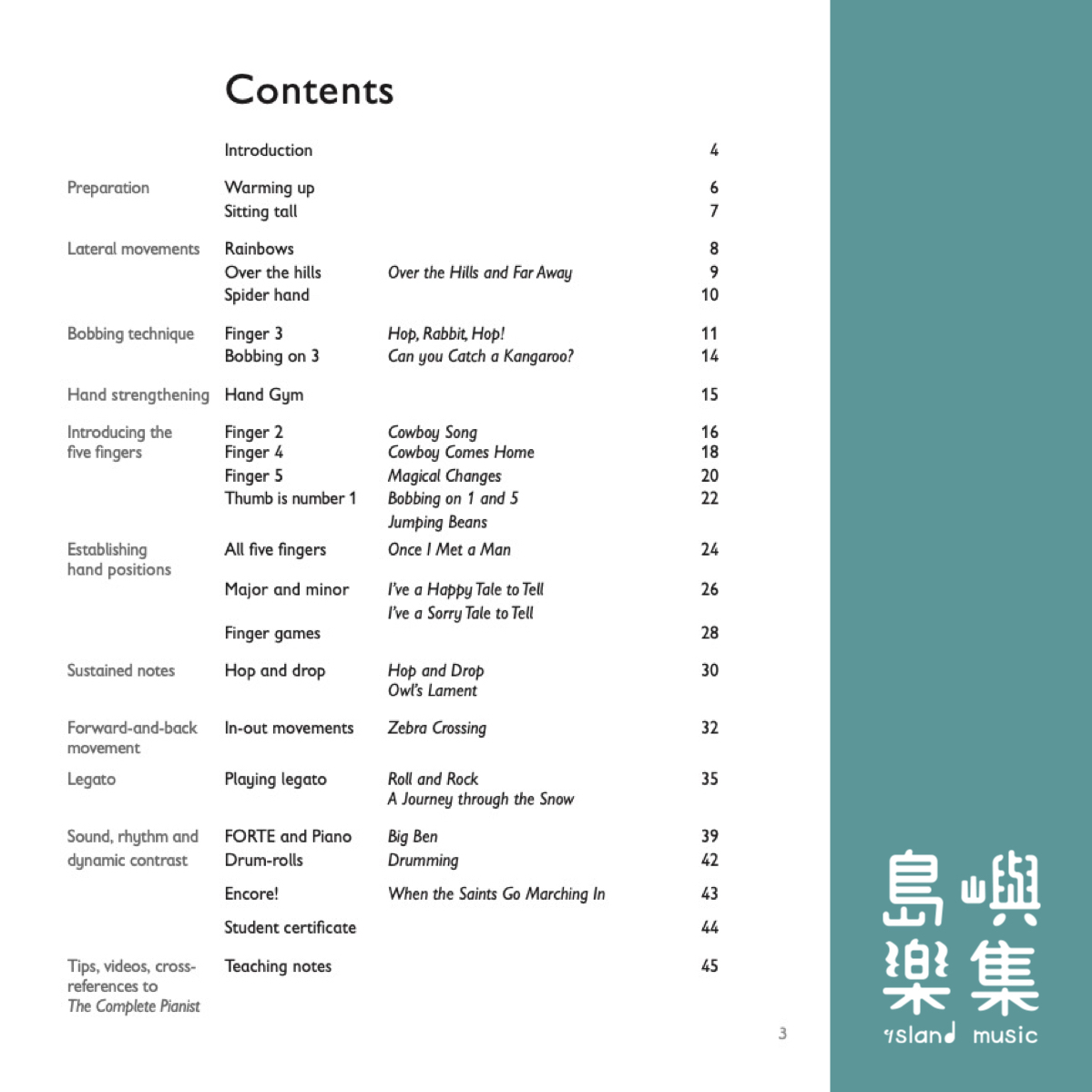 Essential Piano Technique Primer A: Hop, skip and jump