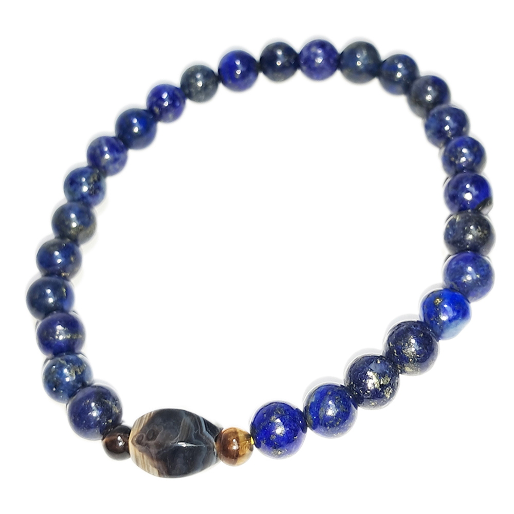 藥師珠&青金石手珠6mm【十方】152773