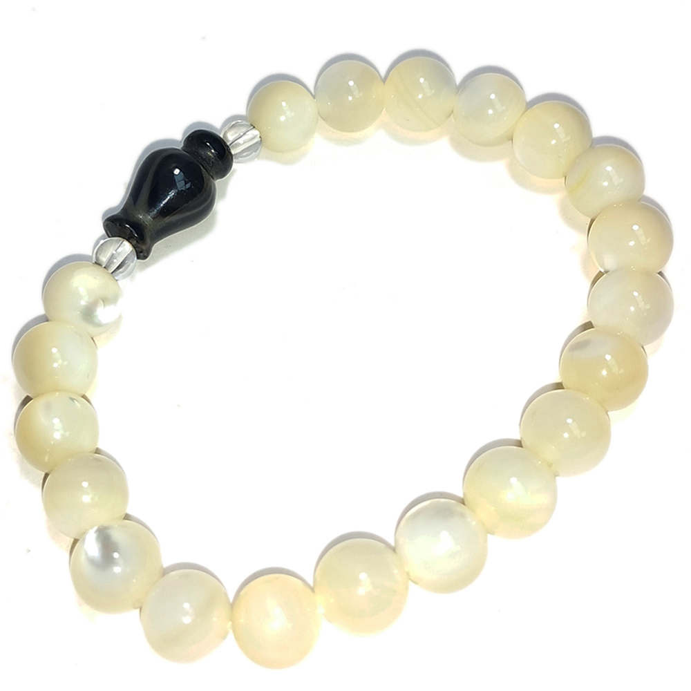 寶瓶{藥師珠}&硨磲手珠8mm【十方】152730