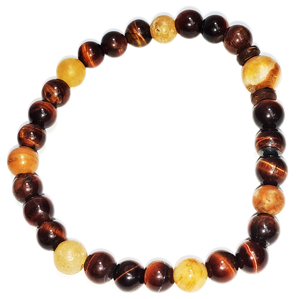 龍宮舍利&虎眼石手珠6mm【十方】152791