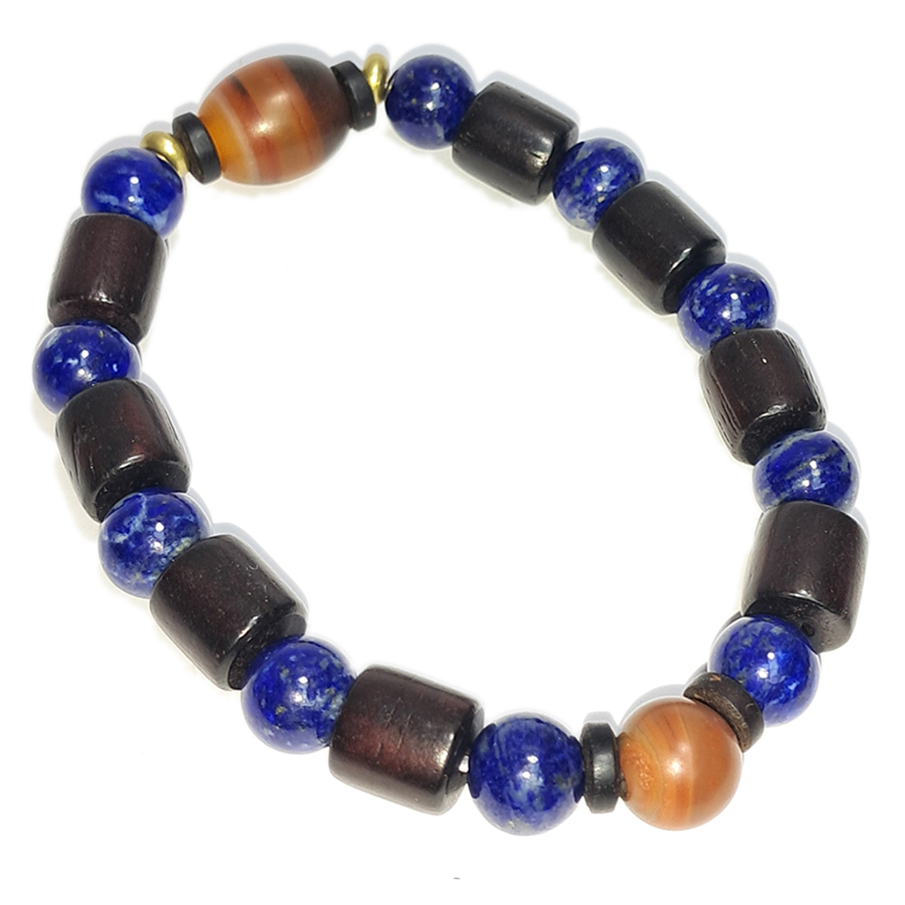 玉髓&青金石手珠7mm【十方】152766