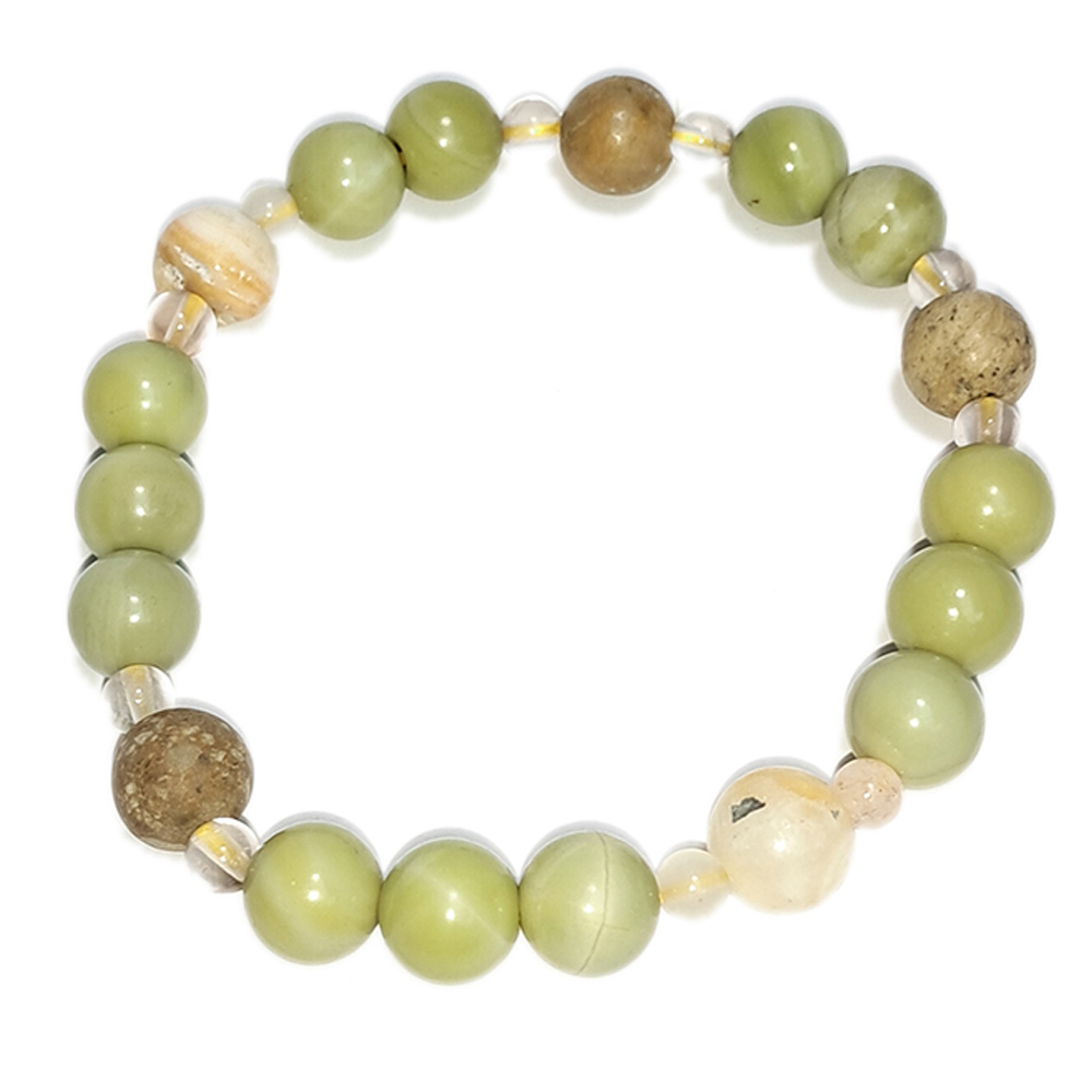 龍宮舍利&牛油玉手珠8mm【十方】152782