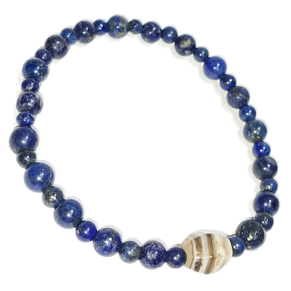 藥師珠&青金石手珠6mm【十方】152774