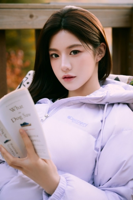 Discovery Expedition 高允貞 保暖 發現探索 紫色 羽絨外套 DEC