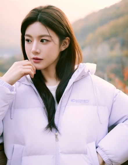 Discovery Expedition 高允貞 保暖 發現探索 紫色 羽絨外套 DEC
