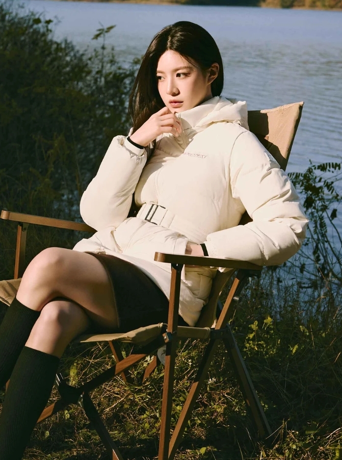 Discovery Expedition 高允貞 保暖 抗風 發現探索 長版 羽絨外套