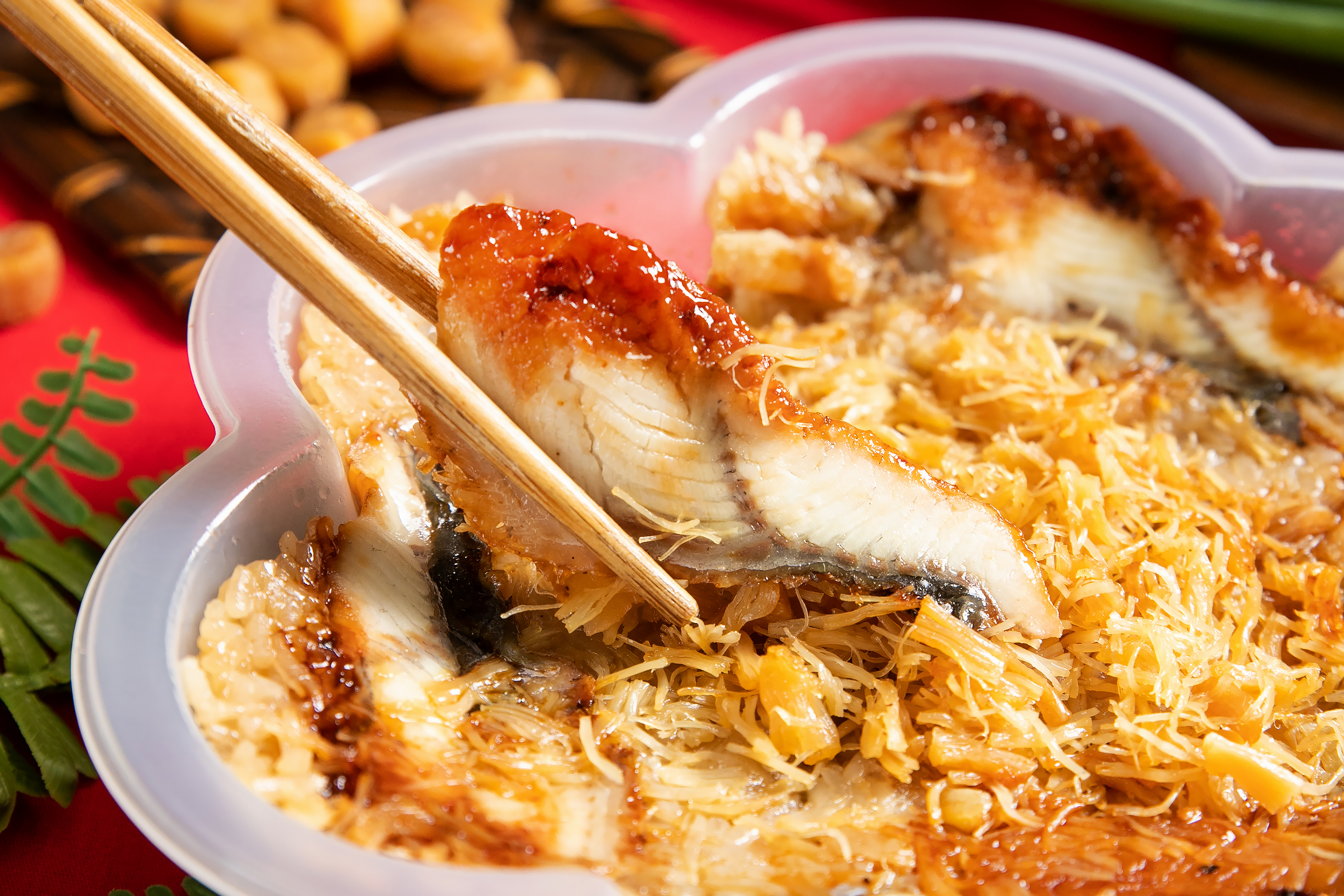 干貝酥鰻魚米糕