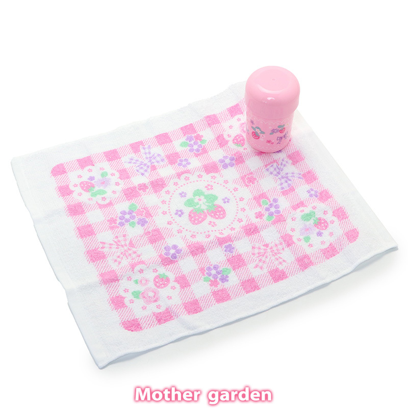 【日本Mother Garden】花緞帶毛巾收納組