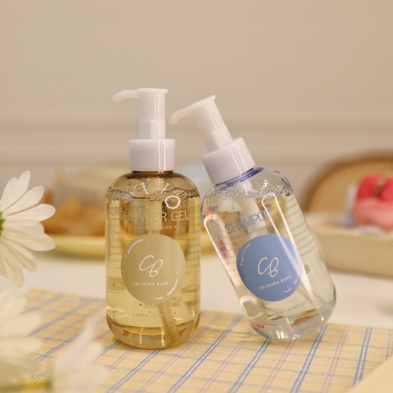 ChiDoRa Baby 洗髮露、沐浴露 (一罐200ml)