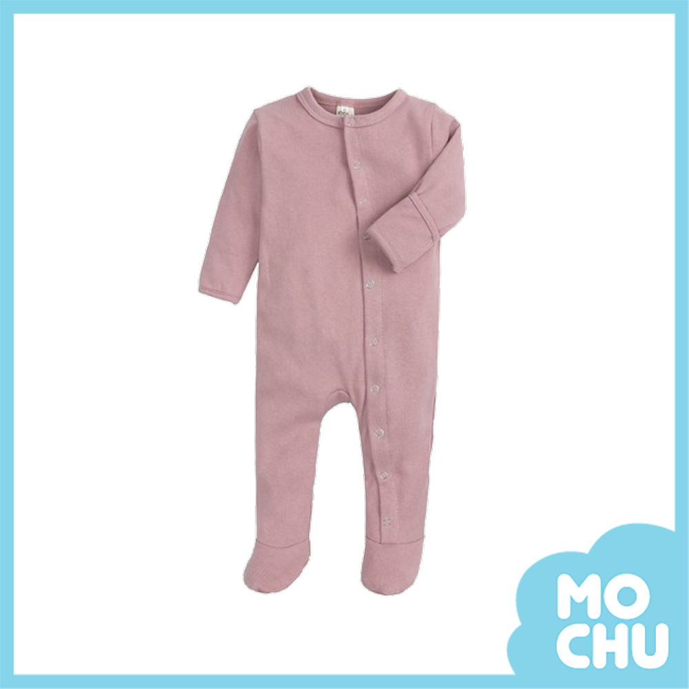 寶寶坑條包腳連身衣(五色）