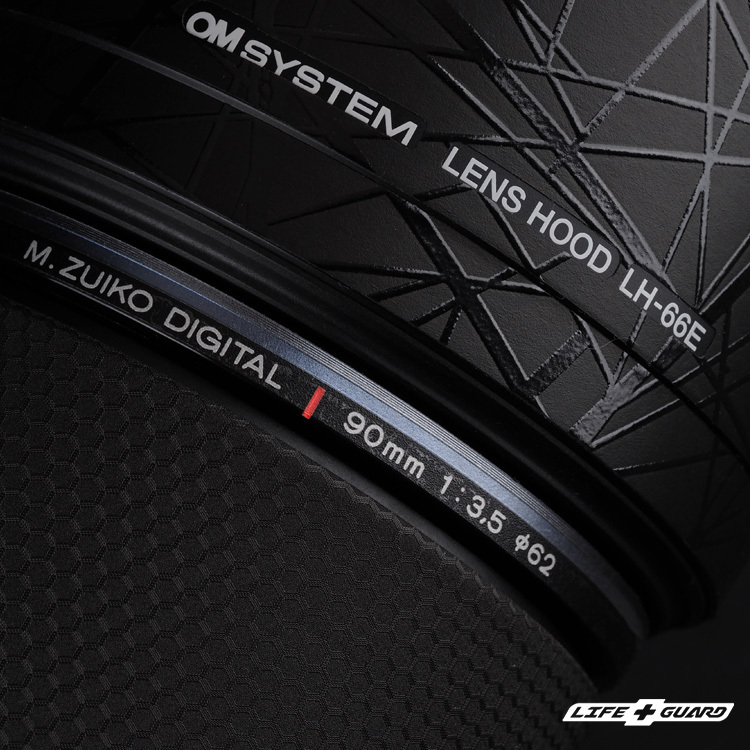 LIFE+GUARD OM SYSTEM M.ZD ED 90mm F3.5 專用貼膜產品圖