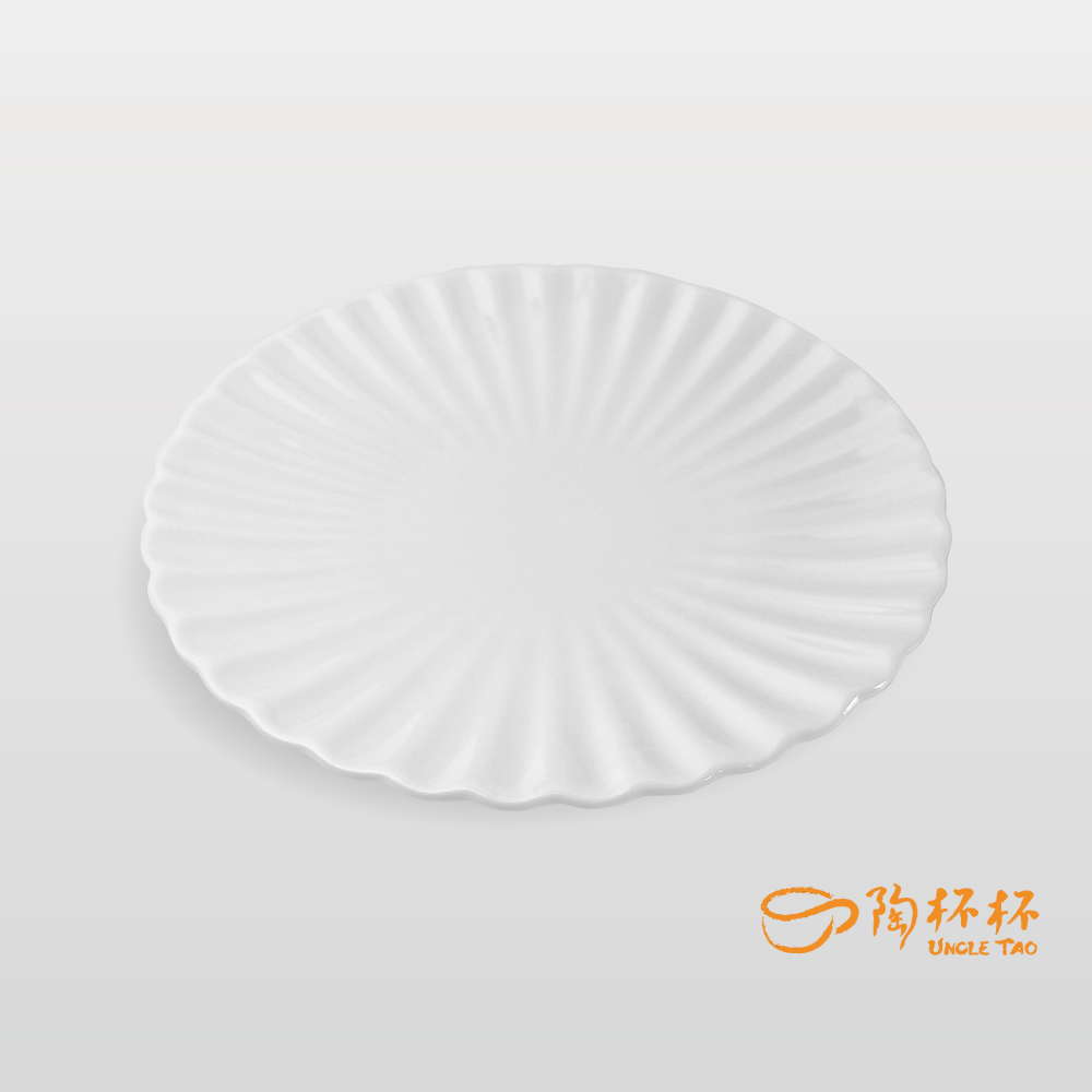 菊花盤 23cm AS09-10-02【陶杯杯瓷器】