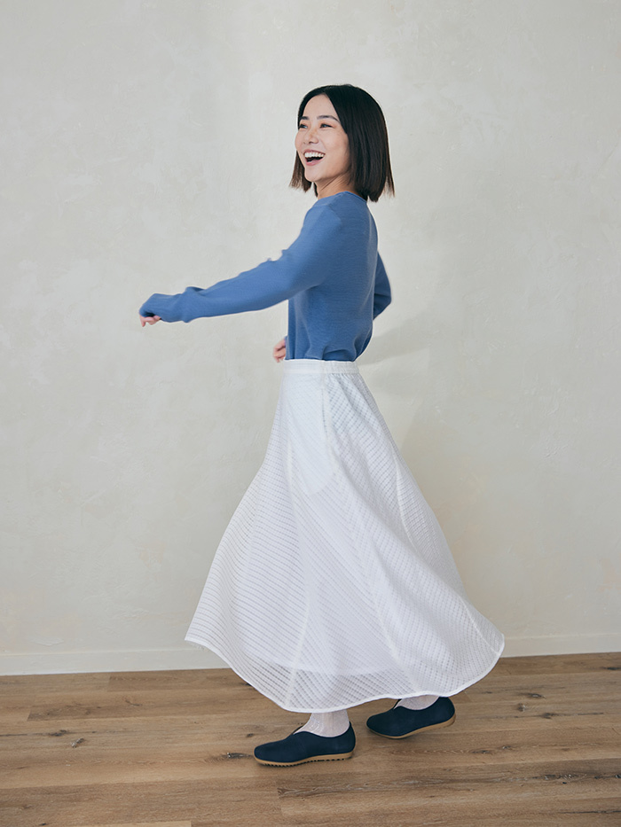 哲學家的文字剪接擺裙-白楊