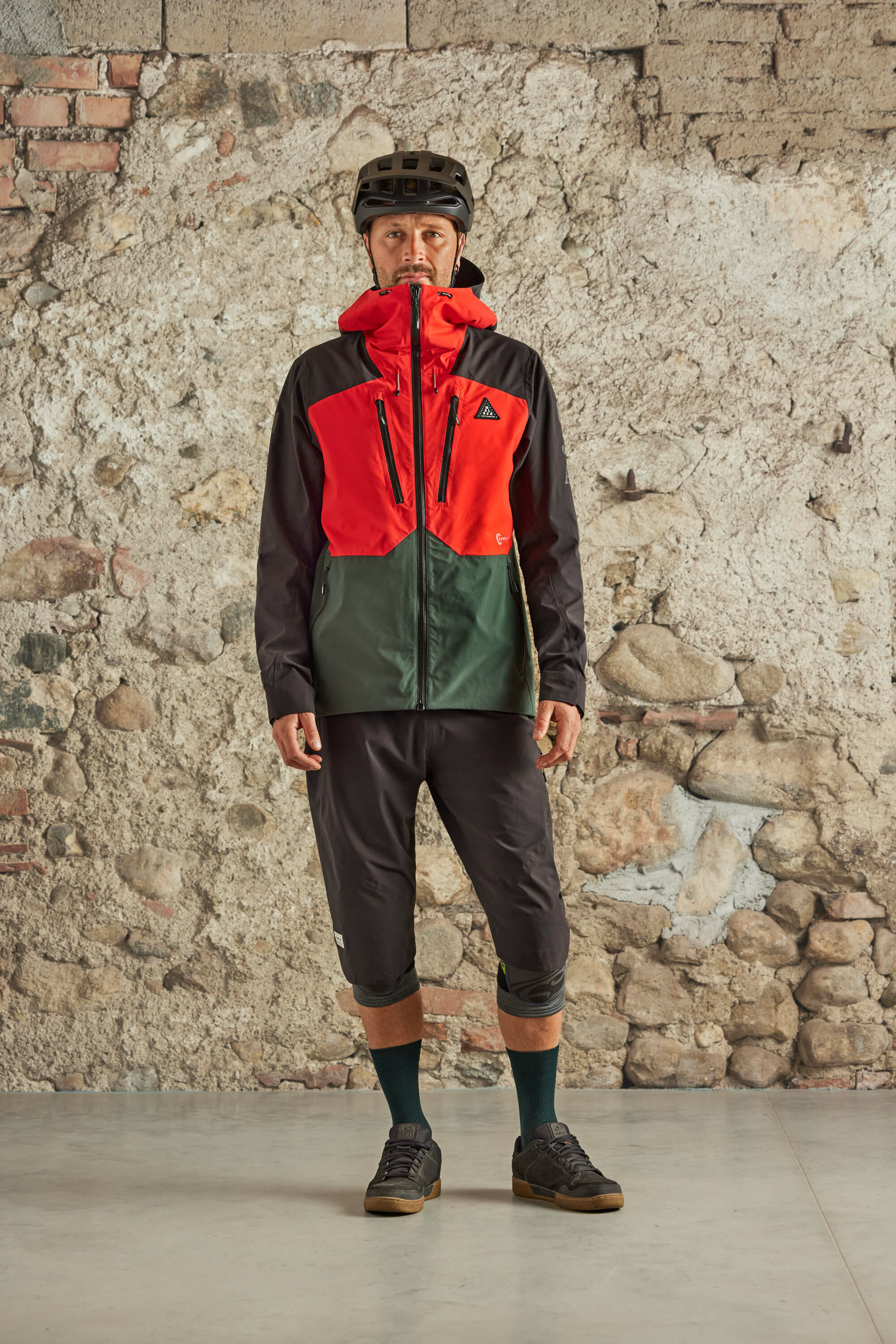 【MALOJA】男3L專業防風防水外套  / 23MA36205-[黑綠拼、綠、黑]