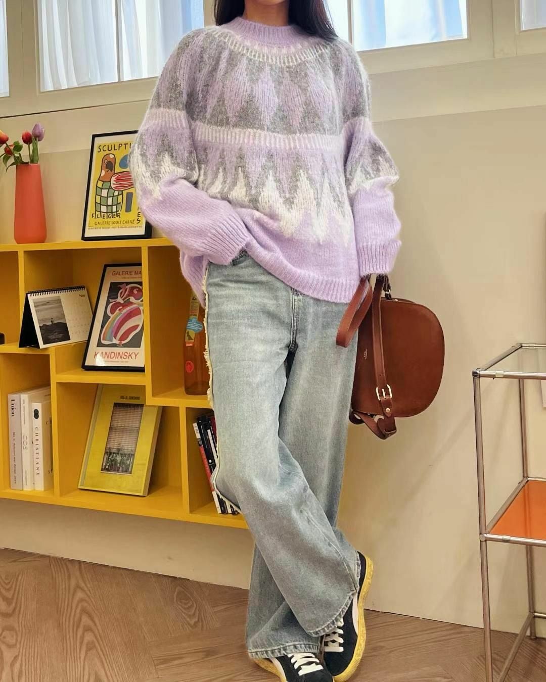 TOP#14243 🤎Elsa Knit