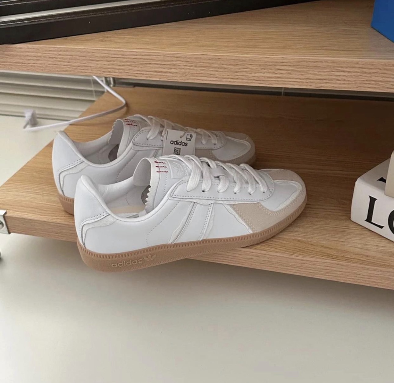 預購 ADIDAS BW ARMY 質感德訓鞋 白色