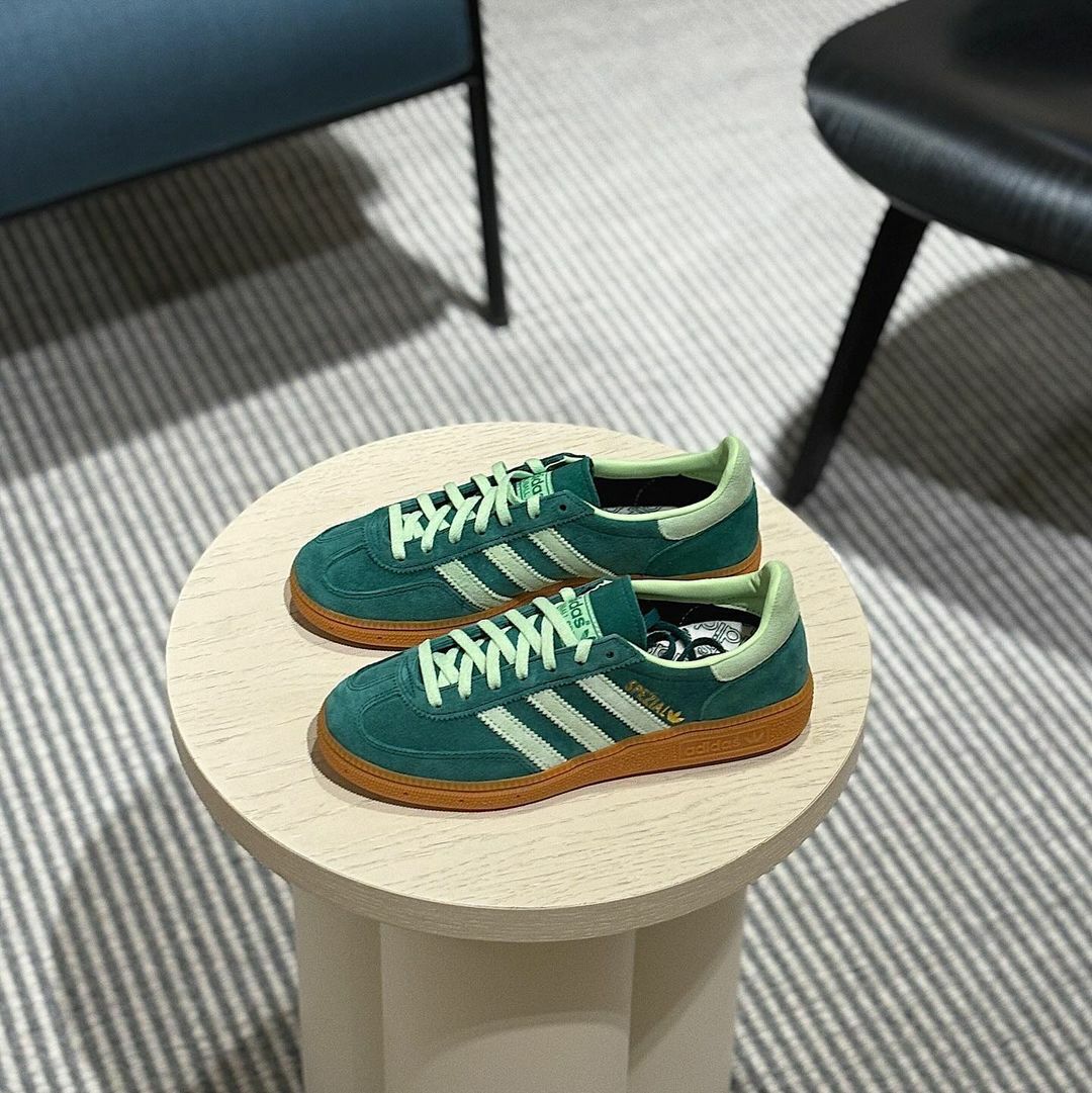 Adidas Originals Handball Spezial 學院綠 生膠底 復古 德訓鞋 IE5896