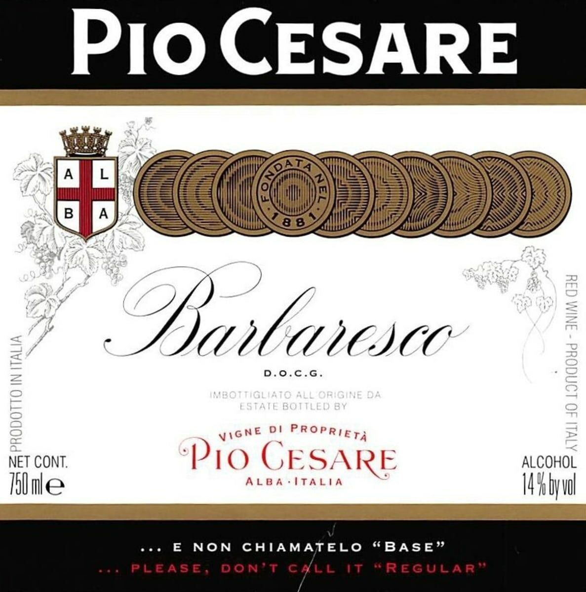 Pio Cesare Barbaresco 2019 (RP93)