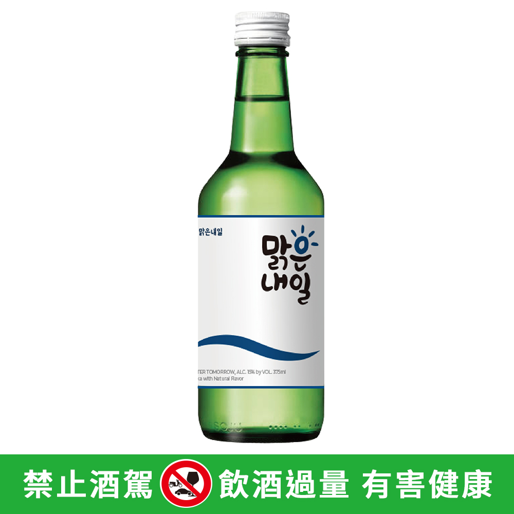 【BK SHOP】清新明天燒酒(原味)15% 375ml