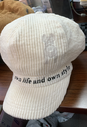 現貨清貨  KR韓國LIFEWORK 燈蕊絨報童帽 (LF71) 【清貨貨品不設退換】