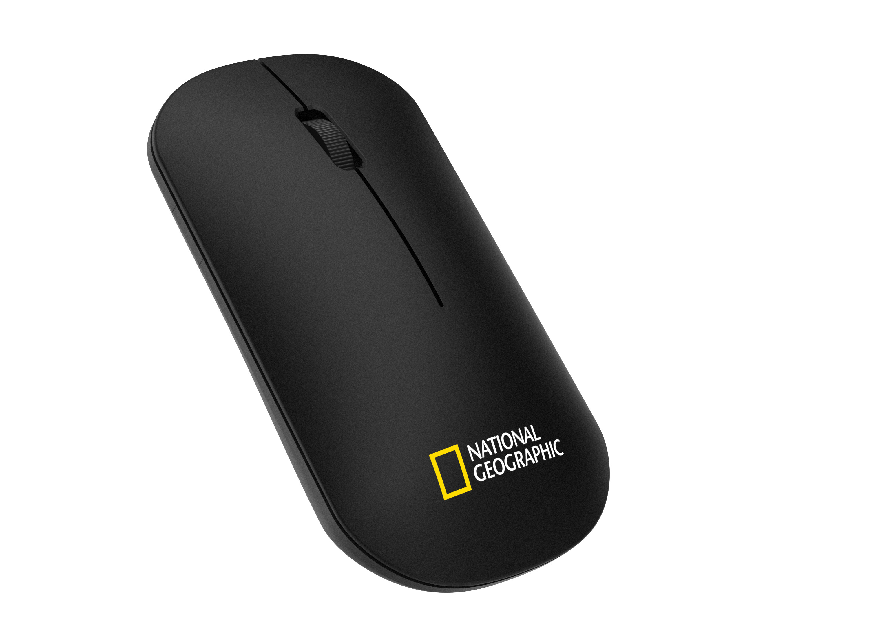National Geographic-無線超薄滑鼠(黑色/白色)