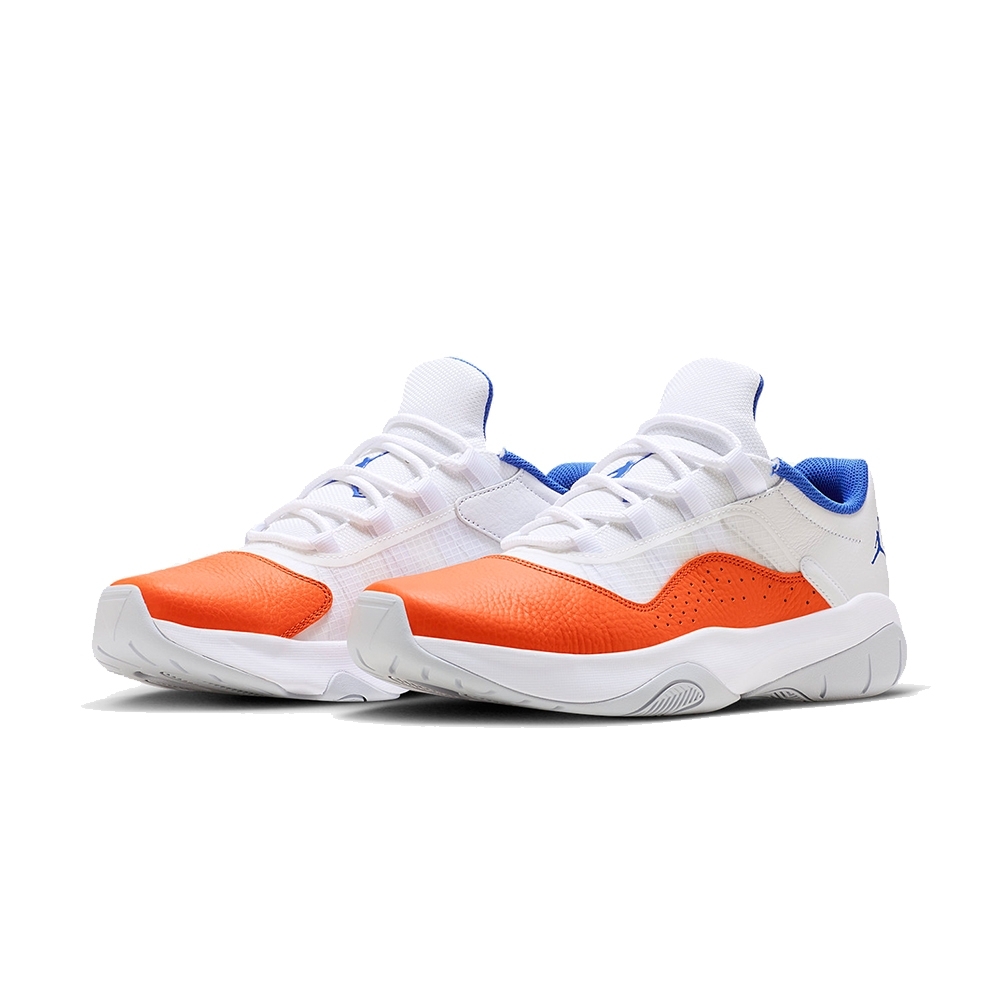 男鞋NIKE AIR JORDAN 11 CMFT LOW 'Knicks' 白橘藍紐約尼克運動籃球鞋