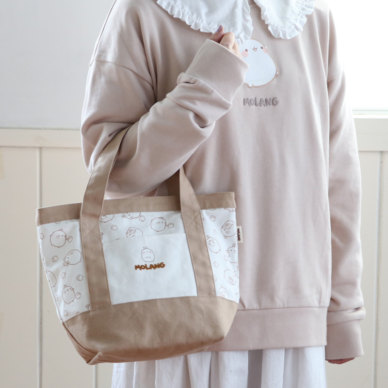 MOLANG 萌浪兔 帆布托特包