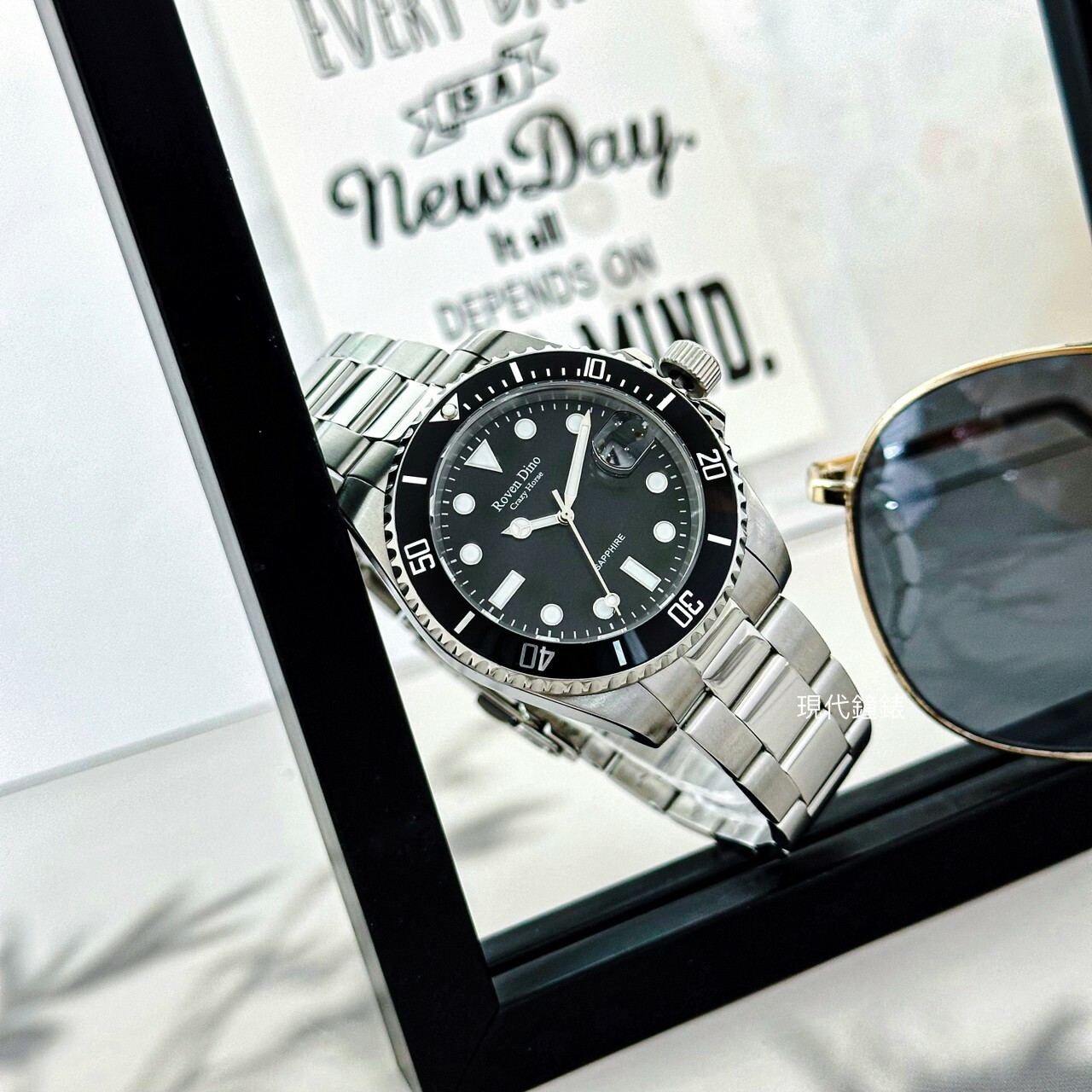 【Roven Dino 羅梵迪諾】海防前線時尚腕錶 RD6089S-278B 42mm 現代鐘錶