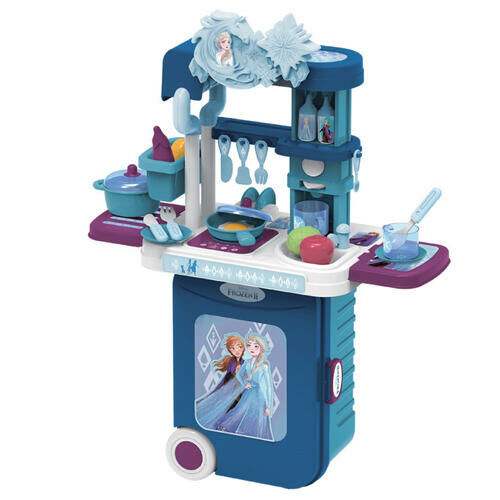 《 Disney 迪士尼 》冰雪奇緣2 三合一廚具組 旅行箱