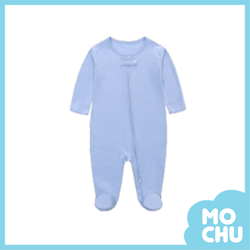 藍色包腳連身衣