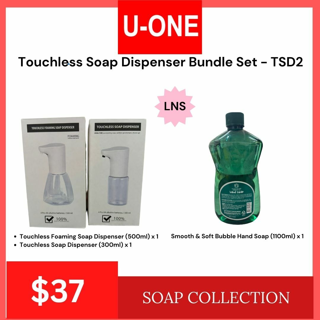 Touchless Soap Dispenser Bundle Set - TSD2