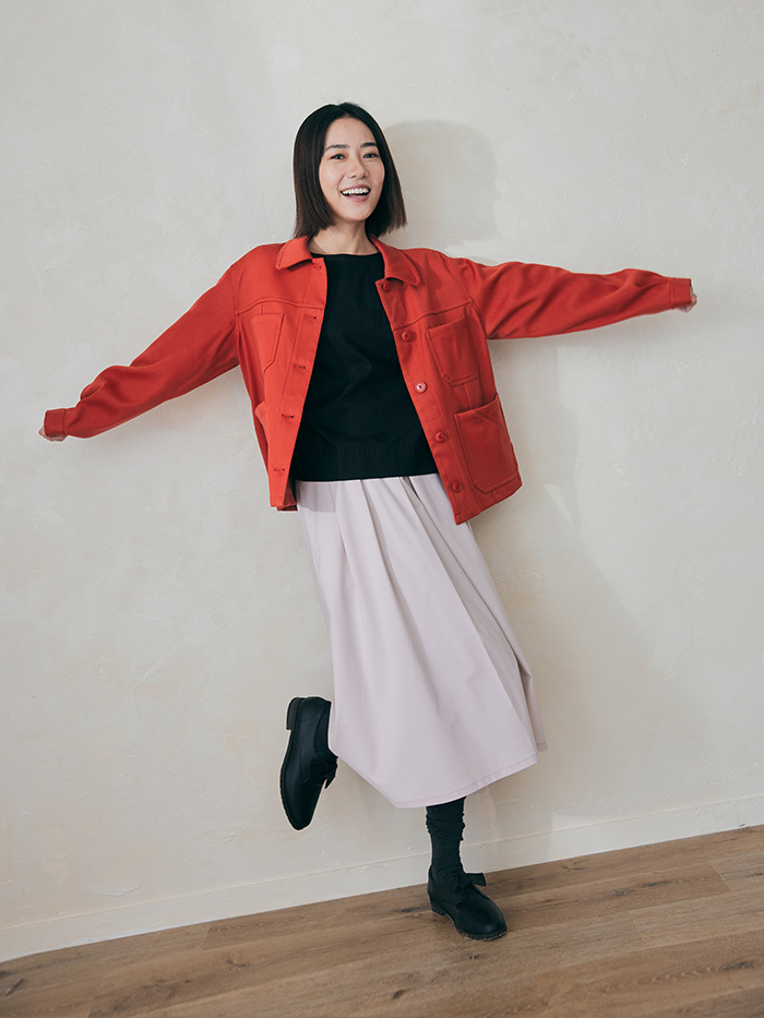 天空之鏡打折裙-心光