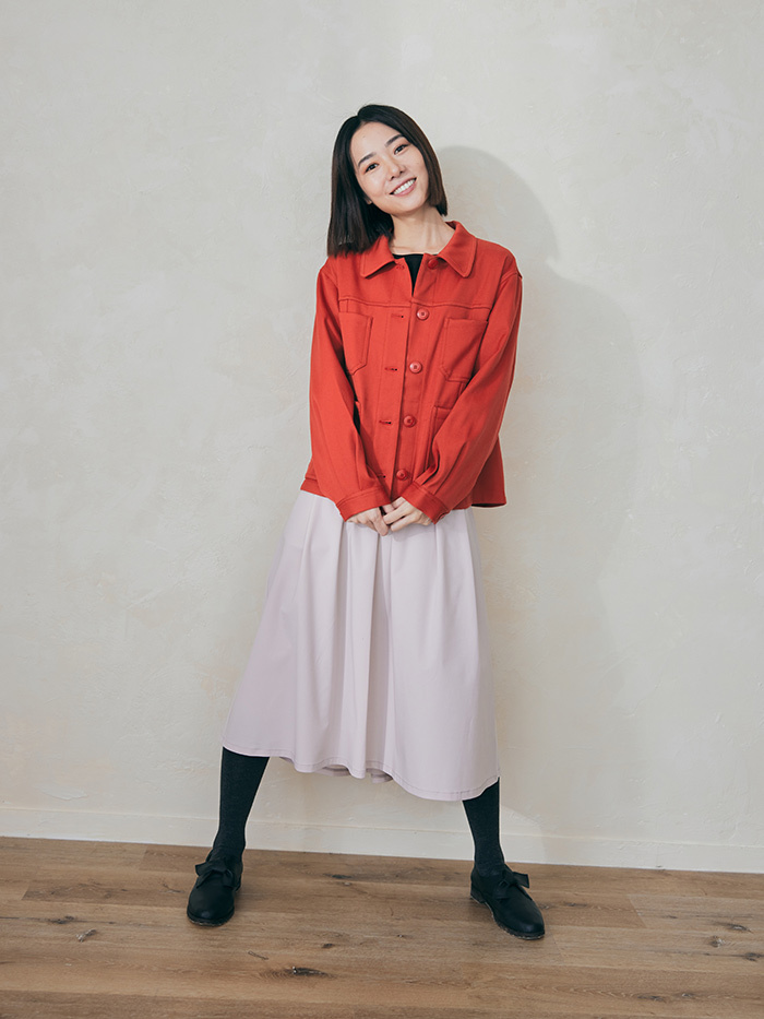 天空之鏡打折裙-心光