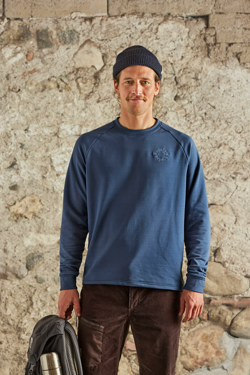 【MALOJA】男快乾透氣長袖上衣 / 23MA36256-[藍、綠、黑]