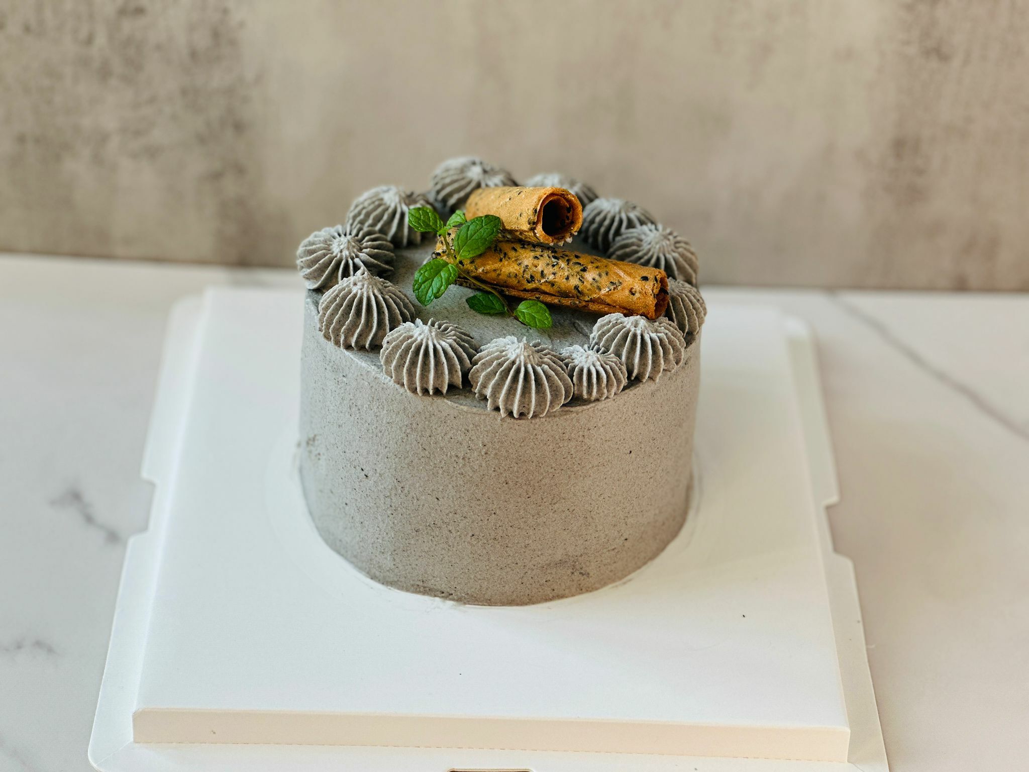 養生濃香黑芝麻蛋糕（5吋）