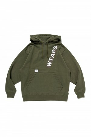 -(B3e03)-WTAPS OBJ 03 / HOODY / COTTON. DISARMAMENT HOODED SWEATSHIR LOGO 帽T 橄欖綠 232ATDT-CSM30