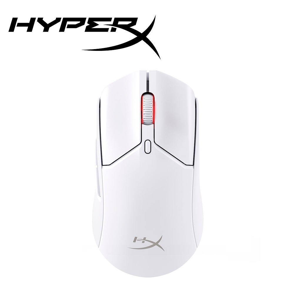 HyperX Pulsefire Haste 2 無線電競滑鼠-白 (6N0A9AA)