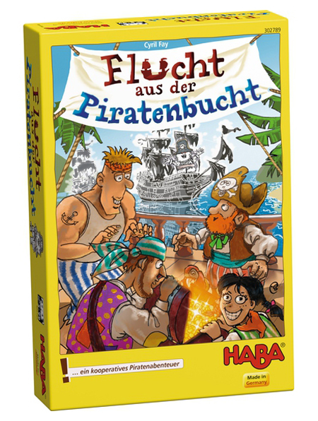 逃離海盜灣(HABA德國桌遊-Flcht aus der Piratenbucht)