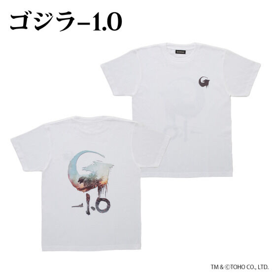 219942 Pbandai 預訂2025/1月 ゴジラ-1.0　ティザービジュアルTシャツ