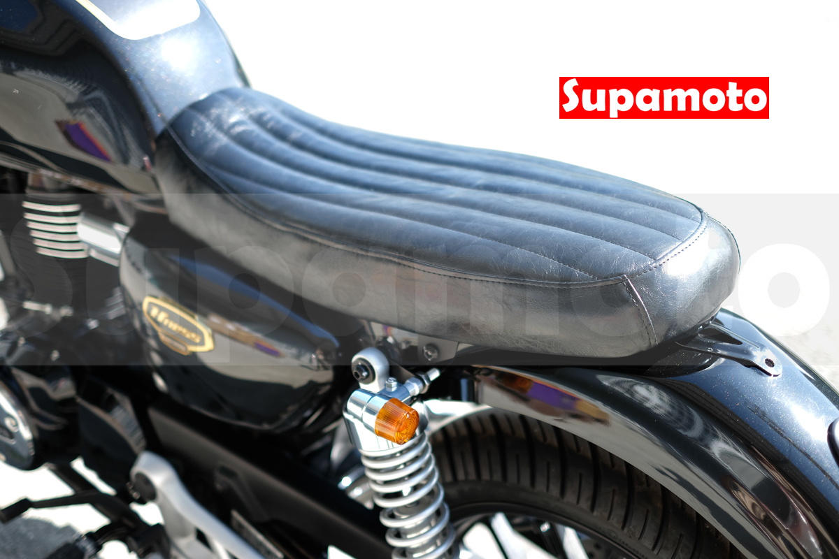 -Supamoto- CB350 專用 直條 座墊 坐墊 椅墊 座椅 條紋 毛毛蟲 直條紋 直紋 黑色