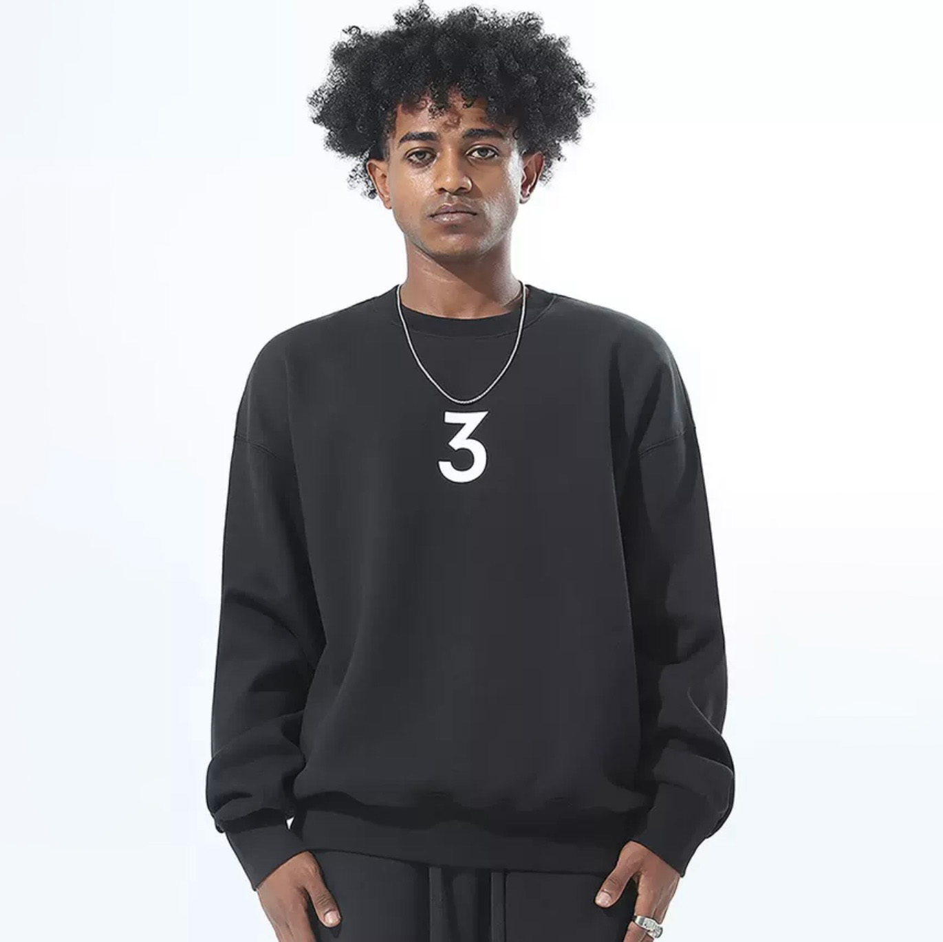 陳冠希 Clot Innersect x Jerry Lorenzo FOG Essentials 三生萬物 胸前字母LOGO 長袖 長TEE 衛衣 INN23FWTHD53*